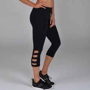Glyder Ninja Crop: Black S